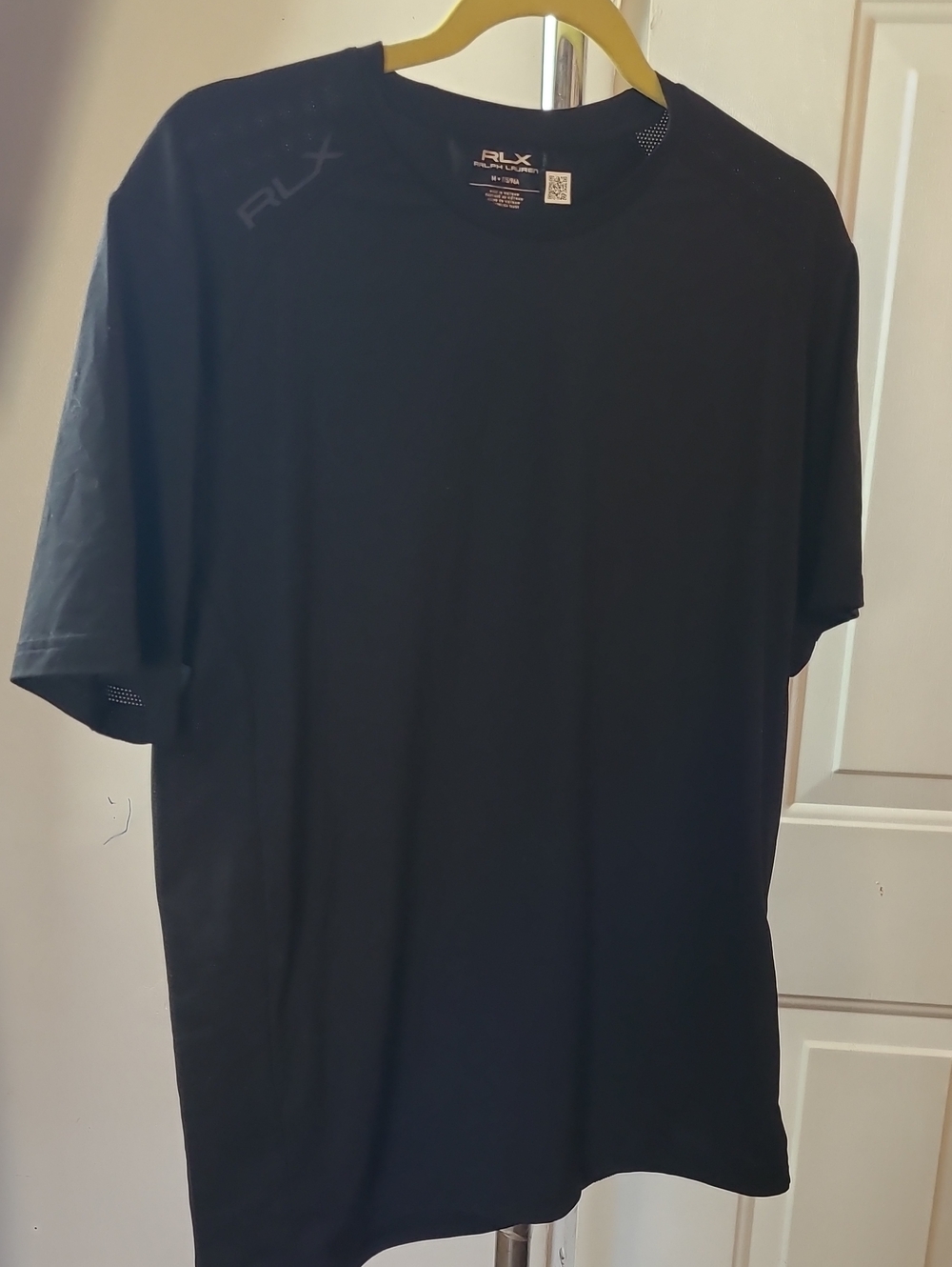 RLX Ralph Lauren Black Performance Short Sleeve Tee